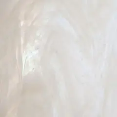 Wissmach Stained Glass Sheet and Mosaic Glass: White Opal Swirled with Crystal