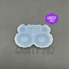 Christmas Wreath Earring Silicone Mold (c15)