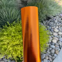 Orange Metallic Shimmer Vinyl