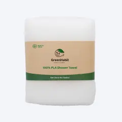 GreenHabit Sensitive Shower Cloth -Biomass (PLA100%) No plastic