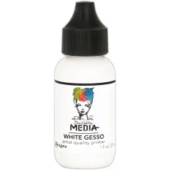 Dina Wakley Media Gesso 1oz Tube-White