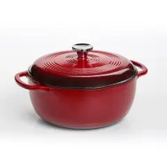 Lodge Enameled 6qt Dutch Oven - Red