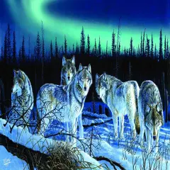 Sunsout Hunters Light 550 pc Jigsaw Puzzle 45349