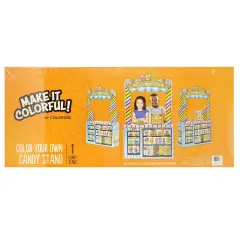 Colorbok Make It Colorful! Color Your Own Candy Stand-Candy Stand