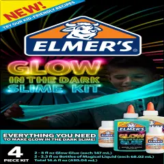 Elmer's Slime Kit W/Magical Liquid-Glow In The Dark