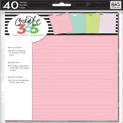 Happy Planner Medium Fill Paper 40/Pkg-Colored
