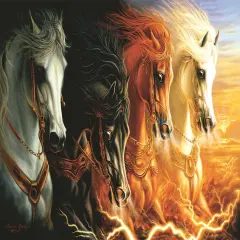 Sunsout Four Horses of the Apocalypse 1000 pc Jigsaw Puzzle 68423