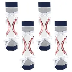 Big Dot of Happiness Batter Up - Baseball - No Snap Baby Shower or Birthday Party Table Favors - DIY Cracker Boxes - Set of 12