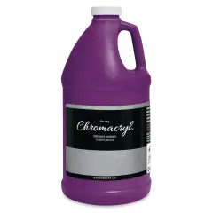 Chromacryl Students' Acrylics - Neon Violet, 64 oz bottle
