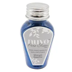 Nuvo Pure Sheen Glitter-Midnight Sapphire