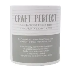 Craft Perfect Adhesive Double-Sided Tissue Tape-4.7"X82'