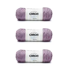 Caron Simply Soft Snapdragon Speckle Yarn - 3 Pack of 141g/5oz - Acrylic - 4 Medium (Worsted) - 235 Yards - Knitting/Crochet