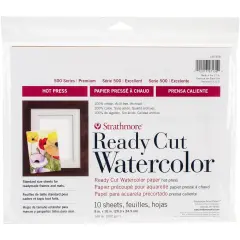 Strathmore Watercolor Paper Pack 8"X10"-10 Sheets