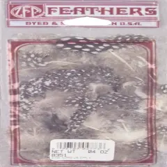 Zucker Guinea Plumage Feathers .04oz-Natural