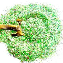 Thriller Exclusive Resin Rockers Pop King Series Premium Pixie for Poxy Custom Chunky Glitter Mix