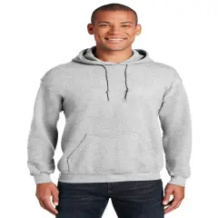 Gildan&reg; Long Sleeve Heavy Blend Hooded Sweatshirt Ash
