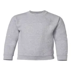 Gildan&reg; Heavy Blend Youth Crew Neck Long Sleeve Sweatshirt Sport grey