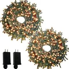 600 LED 210ft Fairy String Lights