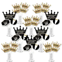 Big Dot of Happiness Prom - Prom Night Party Centerpiece Sticks - Showstopper Table Toppers - 35 Pieces