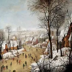 A Winter Landscape With Skaters and a Bird Trap Poster Print byPieter the Elder Bruegel - Item # VARPDX266006