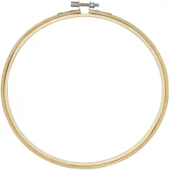 CousinDIY Natural Wood Hoop-7"