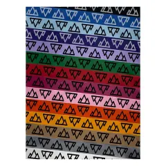 Mountain Range Satin Ribbon for Bows Gift Wrapping - 1" - 3 Yards Silver Ribbon