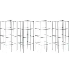 4 Pack Garden Trellis for Climbing Plants for Flower Vegetable