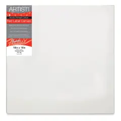 Fredrix Red Label Cotton Canvas - 18" x 18", 3/4" Profile