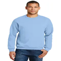 JERZEEAS&reg; NuBlend Crewneck Sweatshirt Light blue