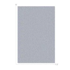 Happy Crafters&reg; Polka Dot 11.8" x 18" Sheet Gray and White
