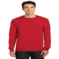 Gildan&reg; Dry Blend Crewneck Long Sleeve T-Shirt Red