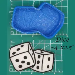 Dice Silicone Freshie Mold