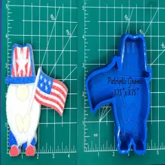 Patriotic Gnome Silicone Freshie Mold
