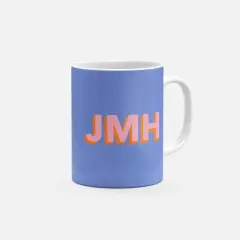 Monogram 3D Initials 11oz Mug II