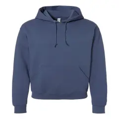 JERZEES&reg; NuBlend Hooded Sweatshirt Denim