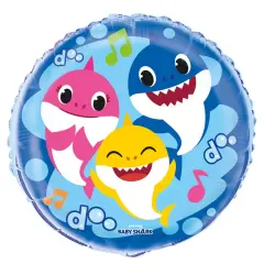 18" Baby Shark Foil Balloon