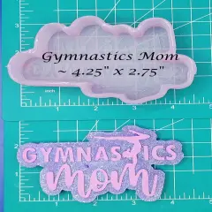 Gymnastics Mom Silicone Freshie Mold