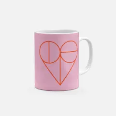 Geo Heart 11 Oz Mug II