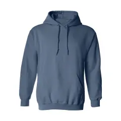 Gildan&reg; Heavy Blend Long Sleeve Fleece Hooded Sweatshirt Indigo blue