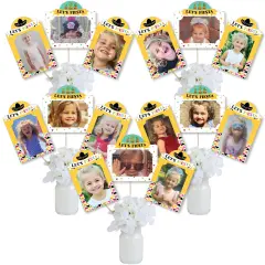 Big Dot of Happiness Let's Fiesta - Fiesta Picture Centerpiece Sticks - Photo Table Toppers - 15 Pieces