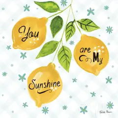 Mellow Yellow V Poster Print by Farida Zaman - Item # VARPDX45905