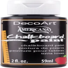 DecoArt Americana Chalkboard Paint 2oz-Black Slate