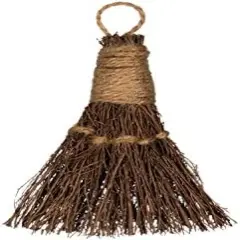Cinnamon Broom 6" - Cinnamon Broomstick Scented 1 Pack -Mini Broom - Witches Broom Cinnamon Broomstick Decoration for Halloween