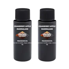 Cranberry Apple Marmalade Fragrance Oil (Our Version of the Brand Name) (2 oz Bottle) for Candle Making, Soap Making, Tart Making, Room Sprays, Lotions, Car Fresheners, Slime, Bath Bombs, Warmers&hellip;