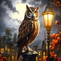 Sunsout Fall Perch 1000 pc Jigsaw Puzzle 77027