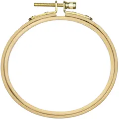 CousinDIY Natural Wood Hoop-4"