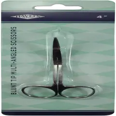 Havel's Multi-Angled Lace & Applique Scissors 4"-Blunt Tip