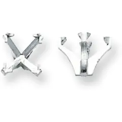 14K White Gold 4 Prong Princess Center Head 4.5mm