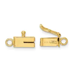 14K Gold Barrel Clasp (7.60mm to 7.60mm)