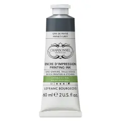 Charbonnel Water Washable Printing Ink - Payne's Gray, 60 ml